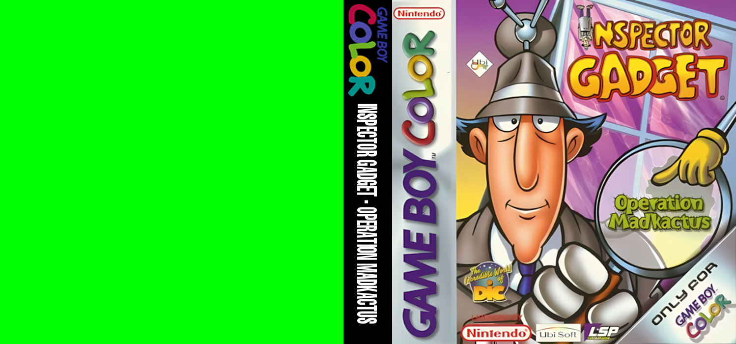 Inspector Gadget - Operation Madkactus — box-texture (EU)