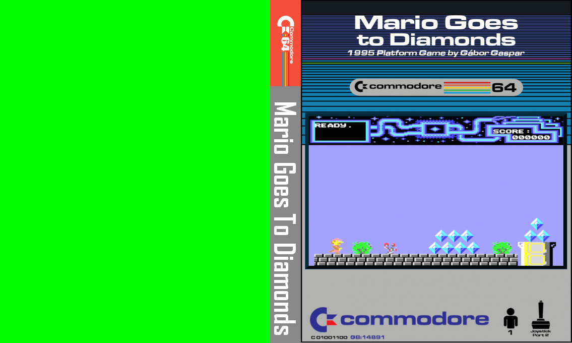 Mario Goes to Diamonds — box-texture (CUS)