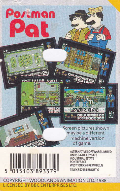 Postman Pat — box-2D-back (EU)