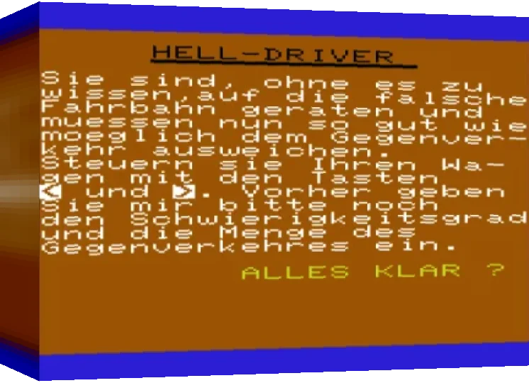 Hell Driver — box-3D (WOR)