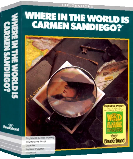 Where in the World is Carmen Sandiego? — box-3D (US)