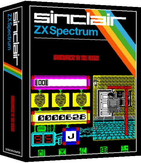 Countdown to the Death — box-3D (SS)