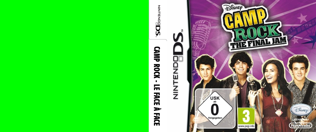 Camp Rock - The Final Jam — box-texture (DE)