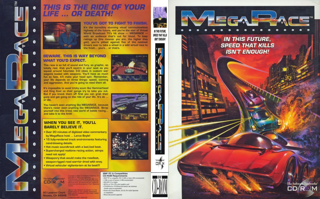 MegaRace — box-texture (US)