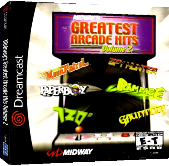Midway's Greatest Arcade Hits Volume 2 — box-3D (US)