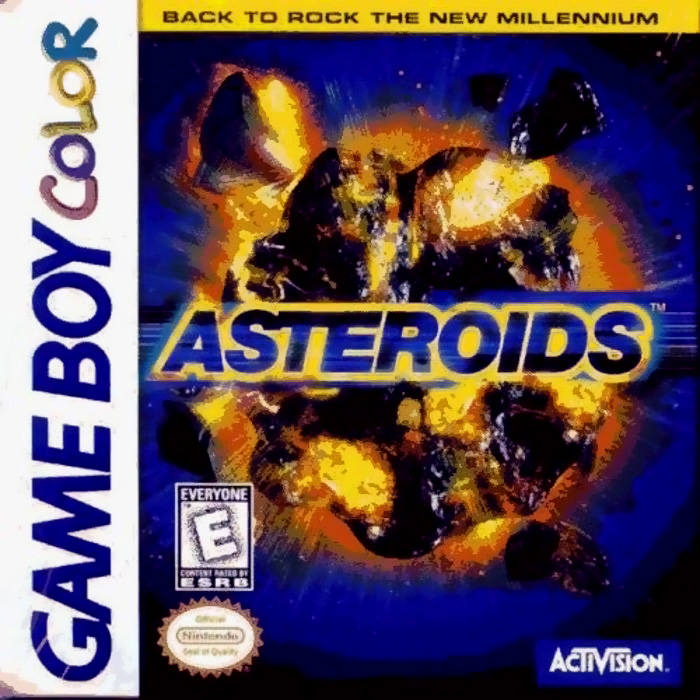 Asteroids box art
