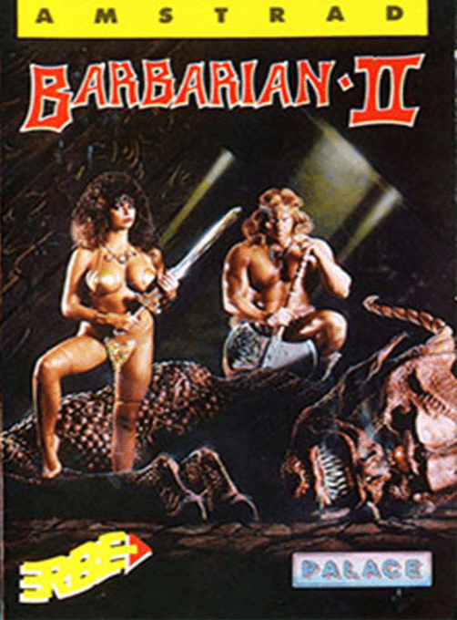 Barbarian 2 - The Dungeon Of Drax — box-2D (SP)