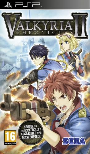 Senjou no Valkyria 2 - Gallia Ouritsu Shikan Gakkou — box-2D (EU)