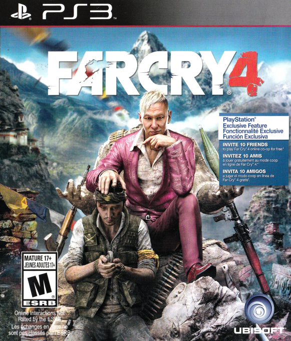 Far Cry 4 box art