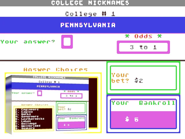 College Nicknames — mixrbv2 (WOR)