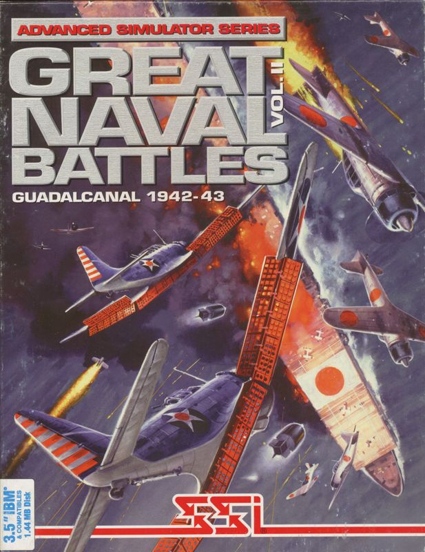 Great Naval Battles Vol 2 - Guadalcanal 1942-43 box art