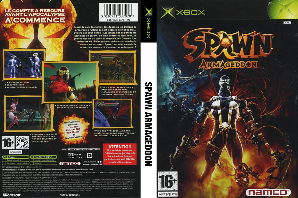 Spawn - Armageddon — box-texture (FR)