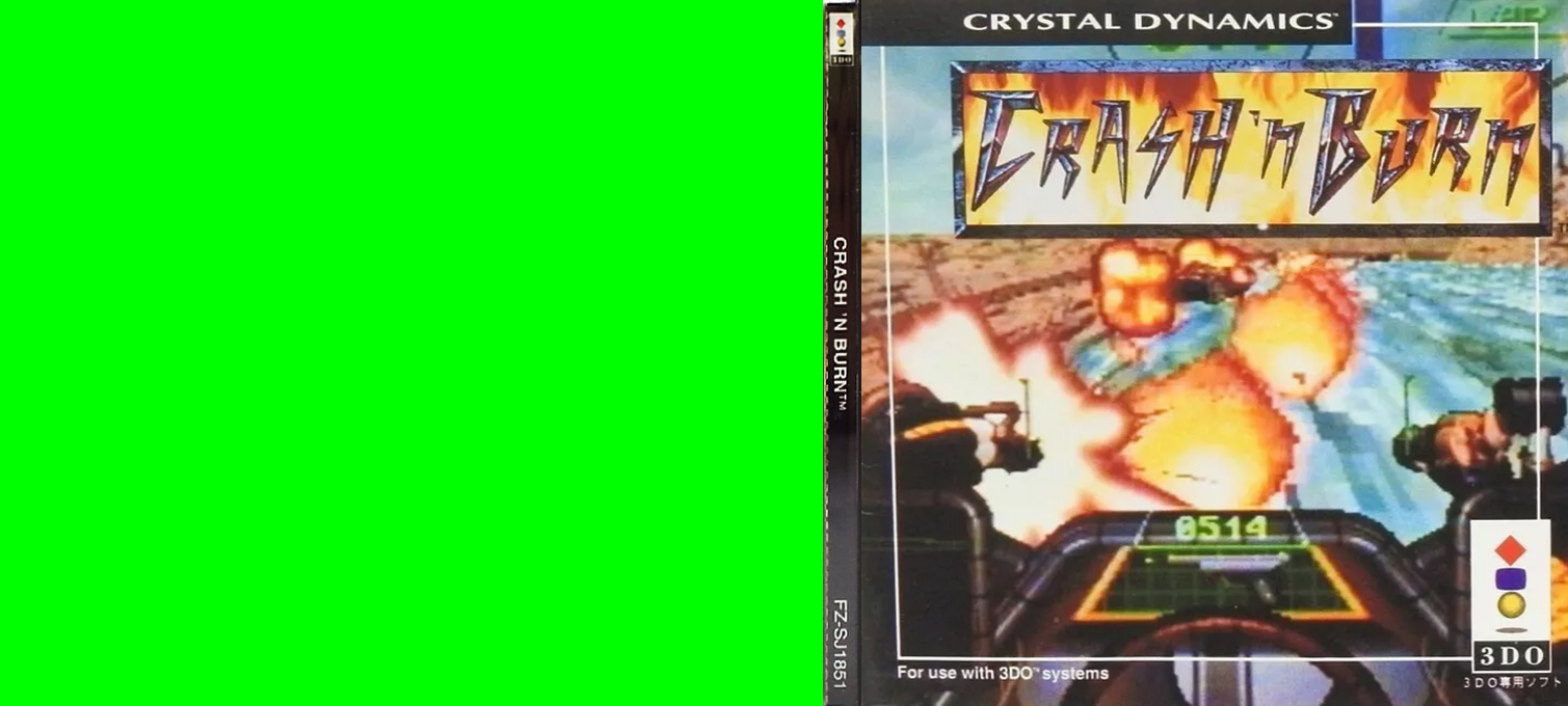 Crash 'n Burn — box-texture (JP)