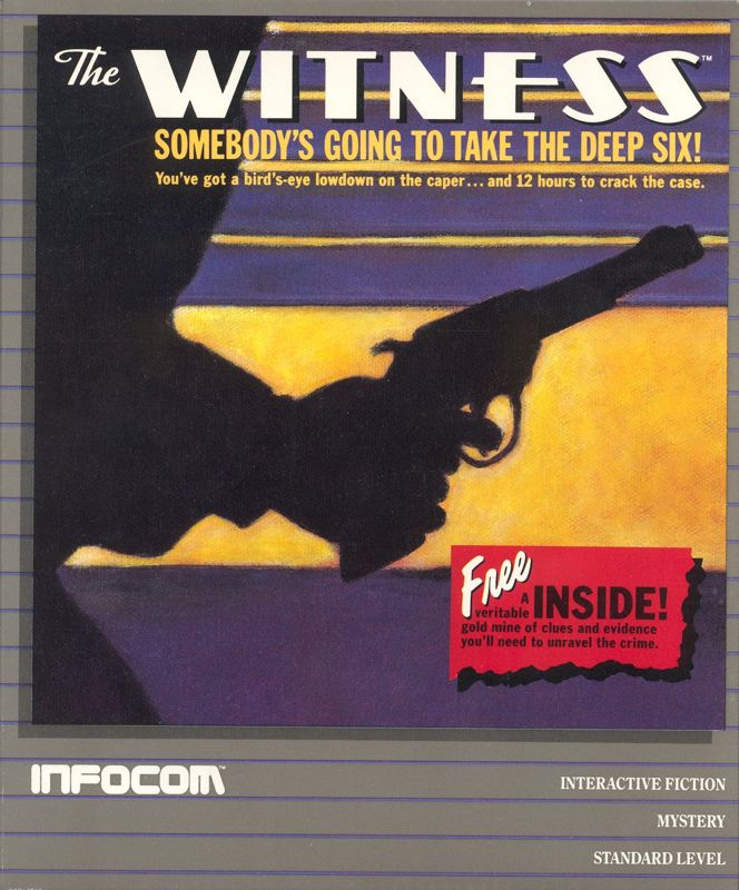 Witness, The box art