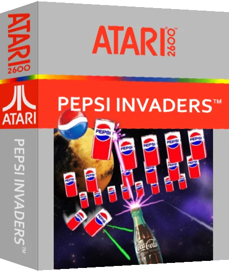 Pepsi Invaders — box-3D (US)