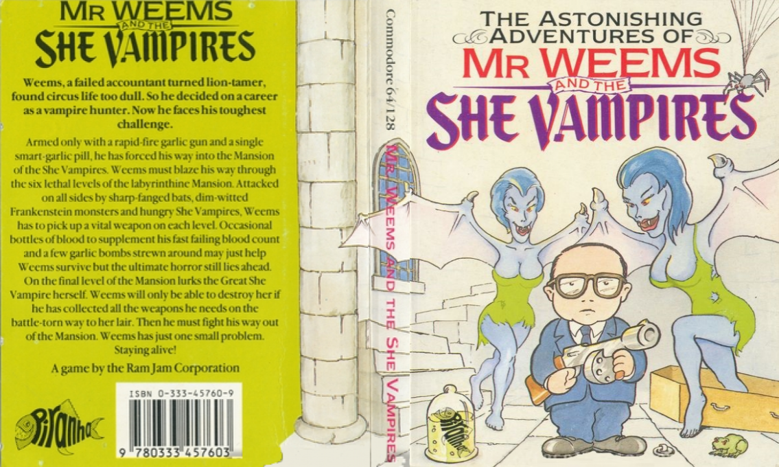 Astonishing Adventures Of Mr. Weems And The She Vampires, The — box-texture (EU)