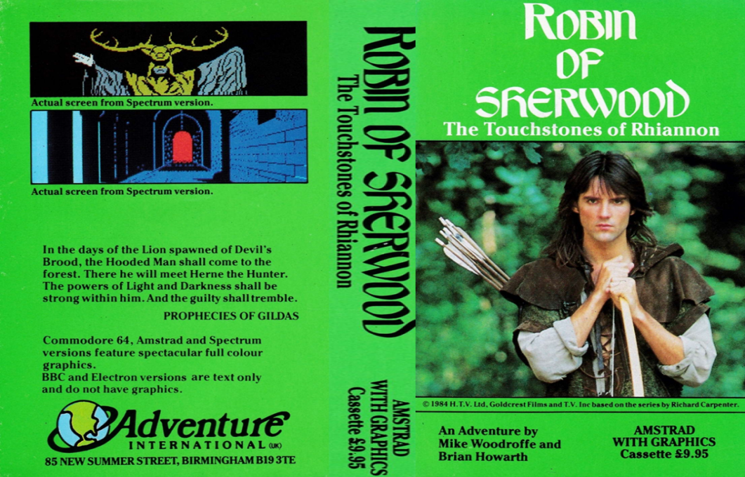 Robin Of Sherwood - The Touchstones Of Rhiannon — box-texture (EU)