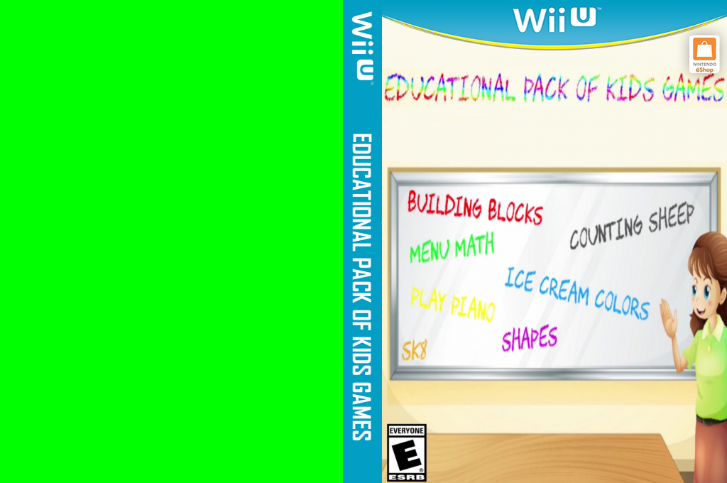 Educational Pack of Kids Games — box-texture (US)