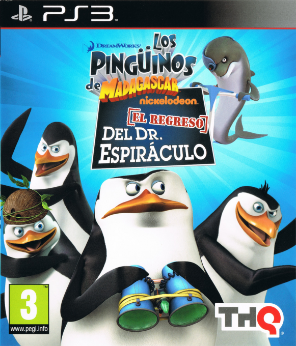 DreamWorks The Penguins of Madagascar - Dr. Blowhole Returns - Again! box art