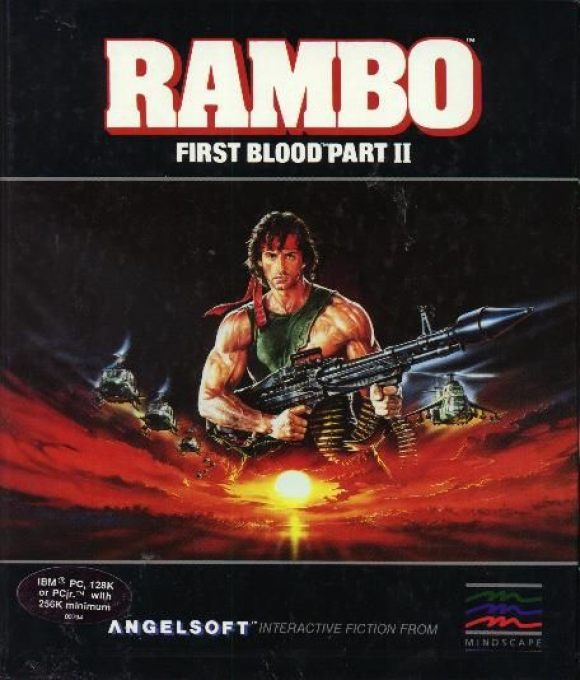 Rambo - First Blood Part 2 box art