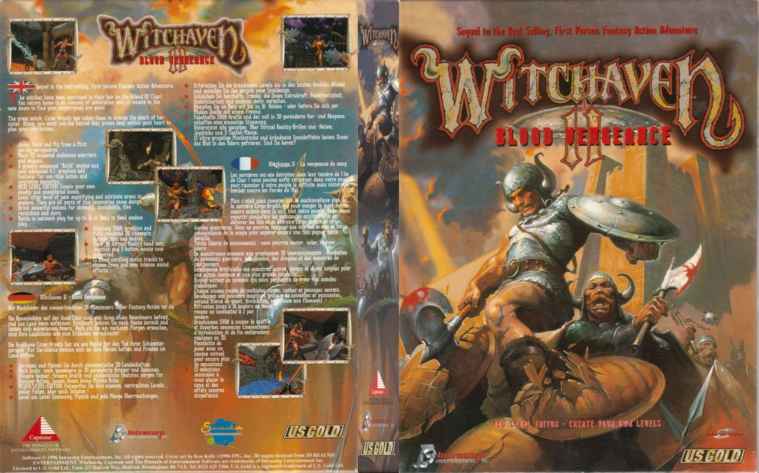 Witchaven 2 - Blood Vengeance — box-texture (EU)