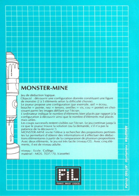 Monster Mine — box-2D-back (WOR)