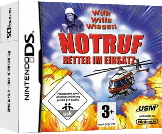 Willi Wills Wissen - Notruf - Retter im Einsatz — box-3D (EU)