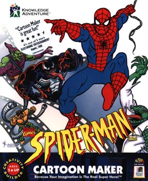 Spider-Man Cartoon Maker box art