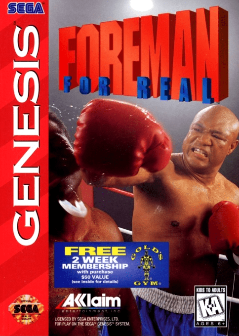 Foreman for Real box art