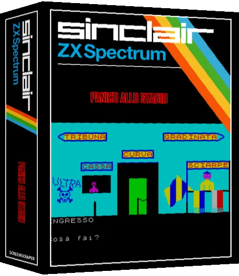 Panico Allo Stadio — box-3D (SS)