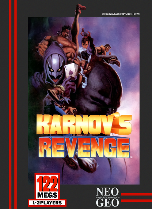 Karnov's Revenge box art