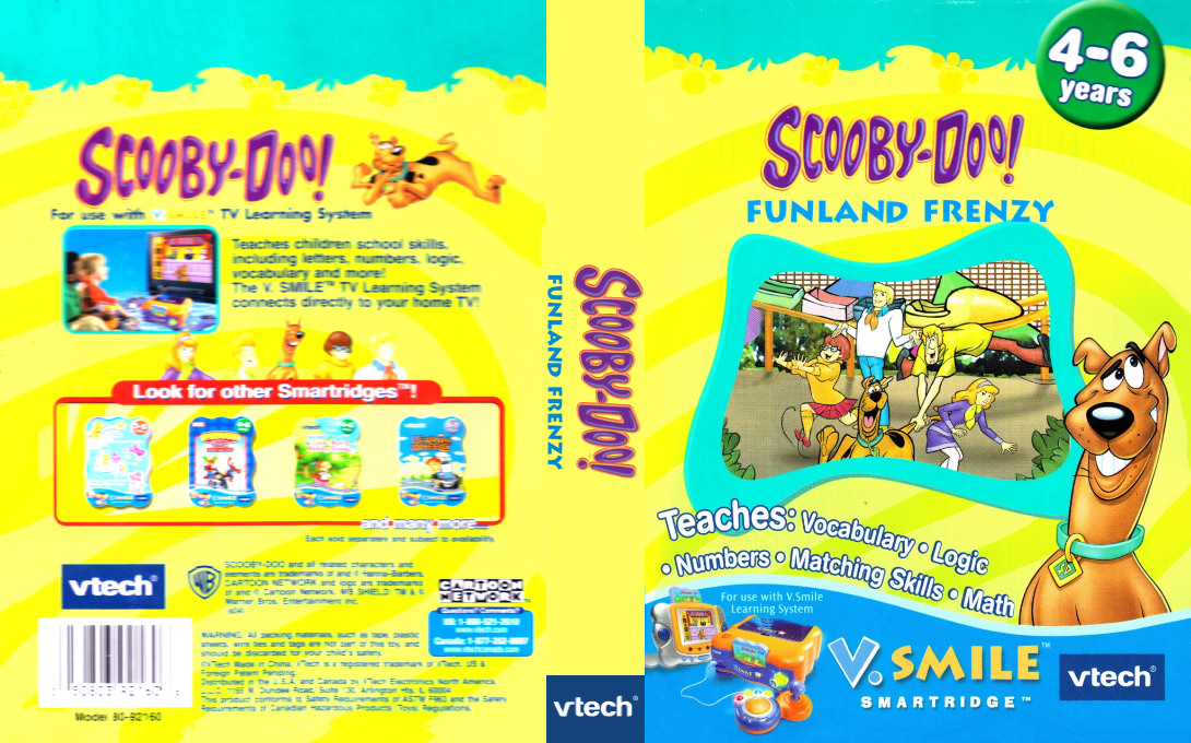Scooby-Doo! - Funland Frenzy — box-texture (US)