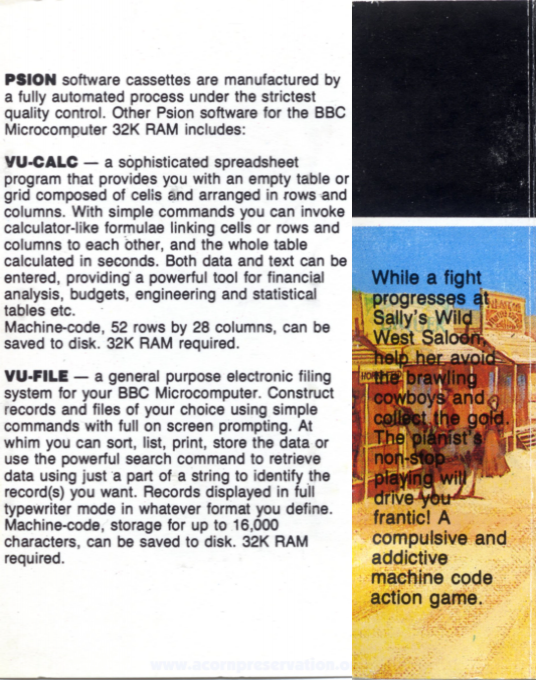 Saloon Sally — box-2D-back (WOR)