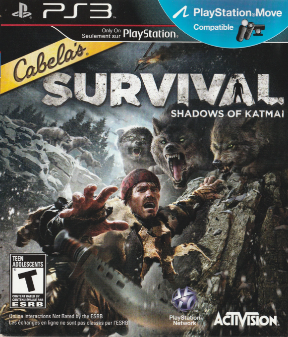 Cabela's Survival - Shadows of Katmai box art