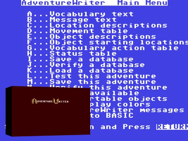 Adventure Writer — mixrbv2 (WOR)