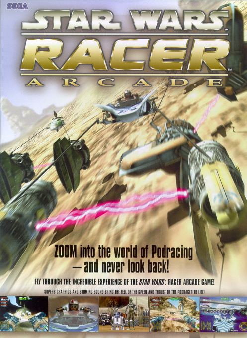 Star Wars Racer Arcade — box-2D (EU)