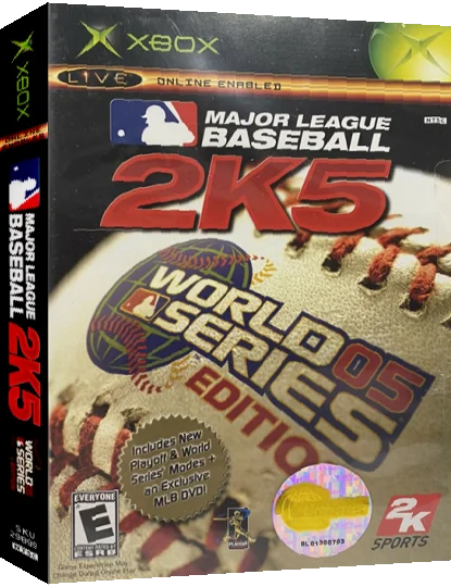 Major League Baseball 2K5 - World Series Edition — box-3D (US)