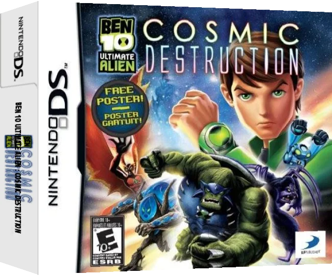 Ben 10 - Ultimate Alien - Cosmic Destruction — box-3D (US)