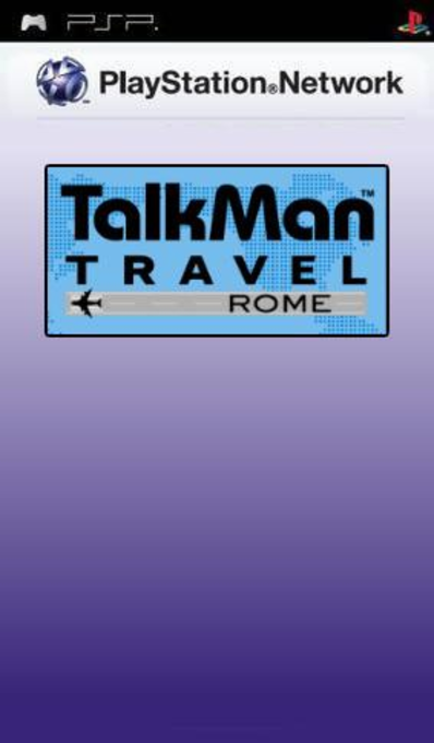 TalkMan Travel - Rome box art
