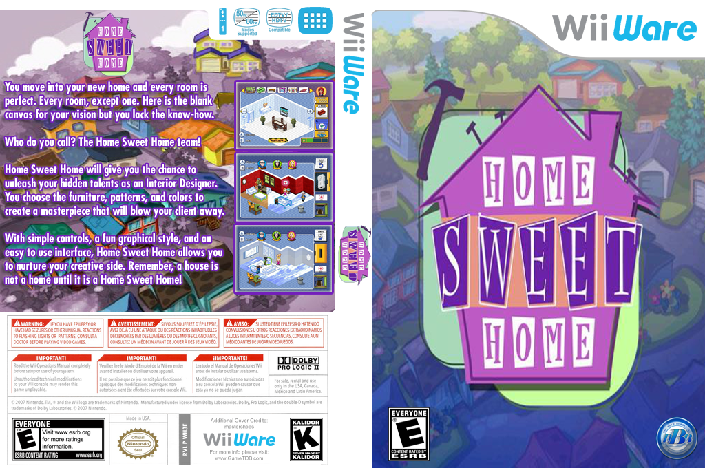 Home Sweet Home — box-texture (US)