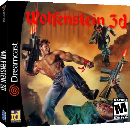Wolfenstein 3D — box-3D (US)