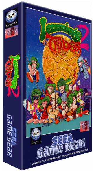 Lemmings 2 - The Tribes — box-3D (WOR)