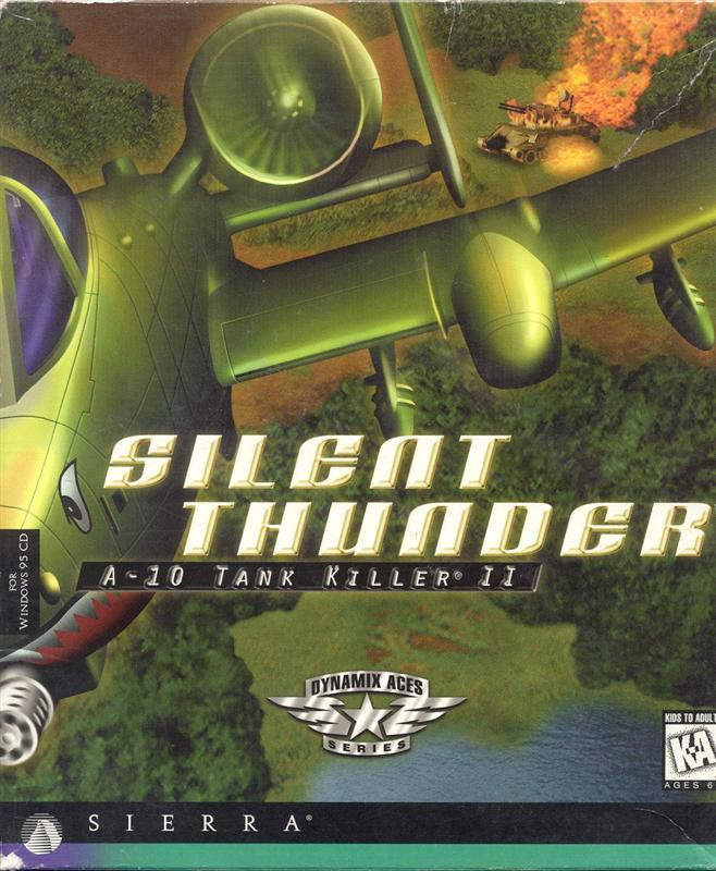 Silent Thunder: A-10 Tank Killer II box art