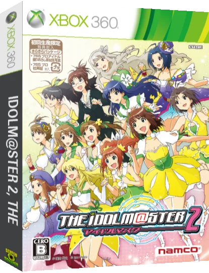 Idolm@ster 2, The — box-3D (JP)