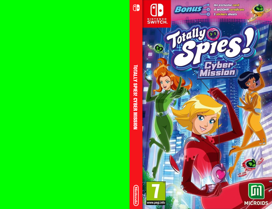 Totally Spies! Cyber Mission — box-texture (EU)