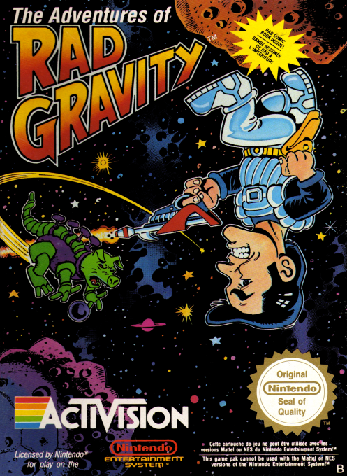 Adventures of Rad Gravity, The — box-2D (EU)