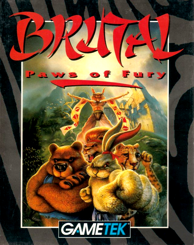 Brutal - Paws Of Fury box art