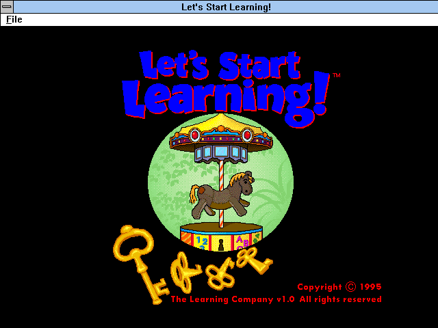 Reader Rabbit and Friends: Let's Start Learning! — sstitle (WOR)