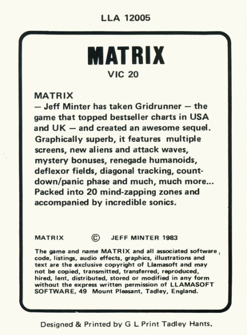 Matrix — box-2D-back (EU)
