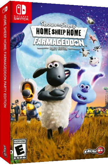 Shaun the Sheep Home Sheep Home - Farmageddon Party Edition — box-3D (US)